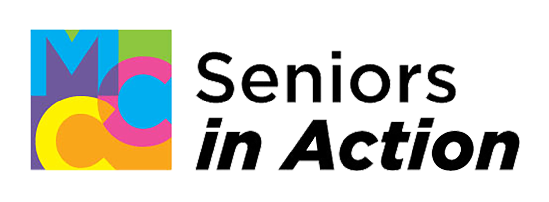 Logo for McLean Community Center's Seniors in Action program