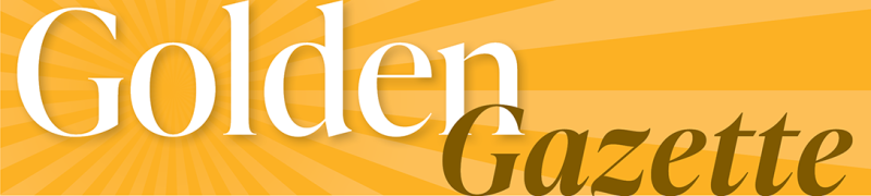 Golden Gazette newsletter banner graphic