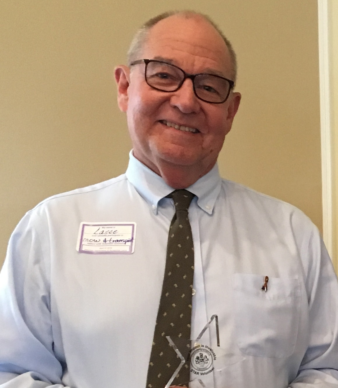 Fairfax Region Star Volunteer: Lance Beets