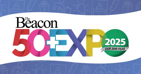Beacon 50+ logo 2025