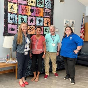 senior center volunteer