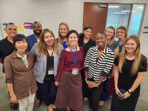 SCSEP Staff at job fair