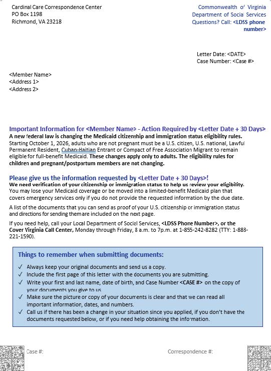 Recent and Upcoming Changes to Benefits | Family Services