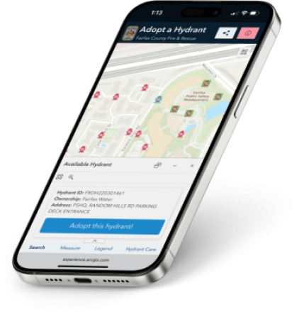 Adopt a Hydrant iPhone