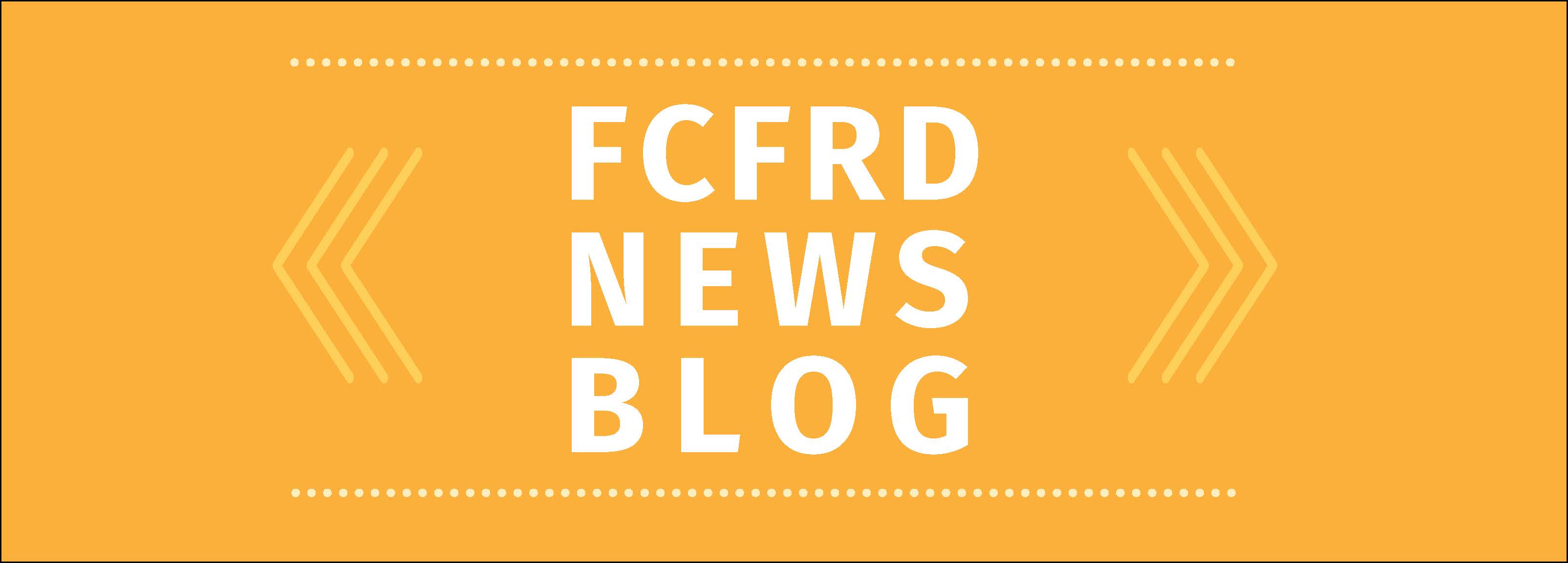 FCFRD News Blog