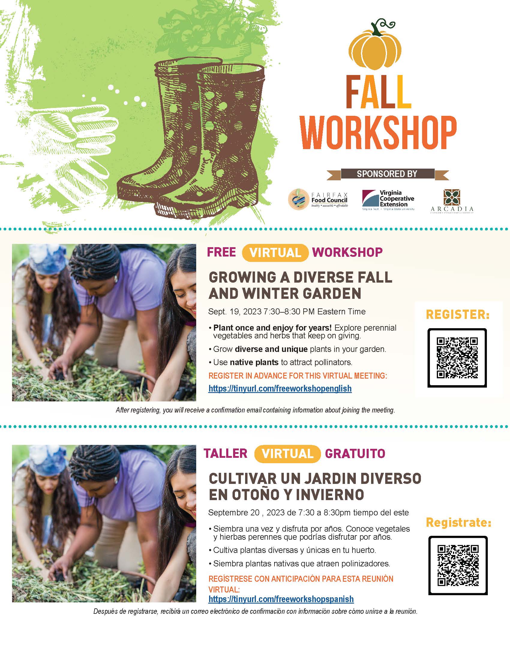 Fall Workshop Flyer