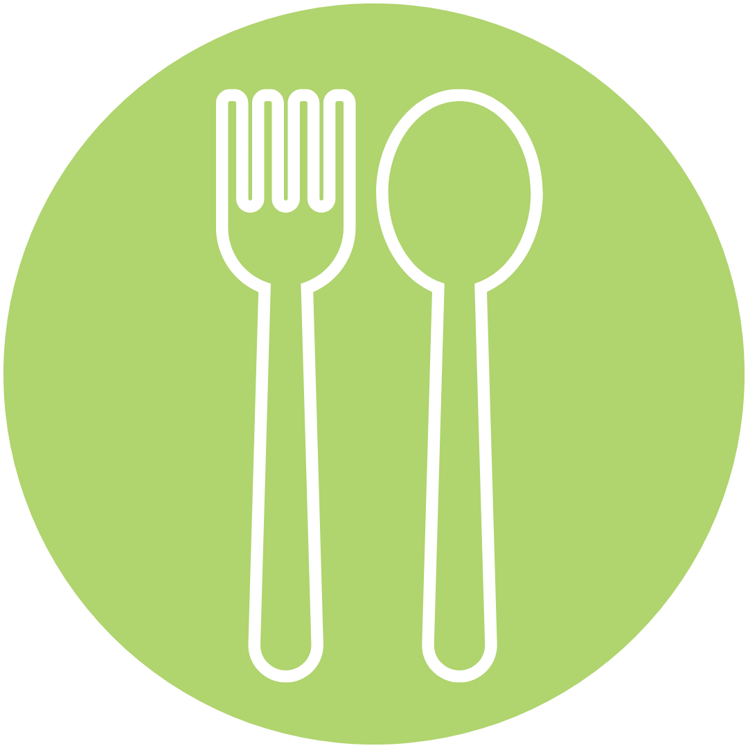 Fork and spoon icon