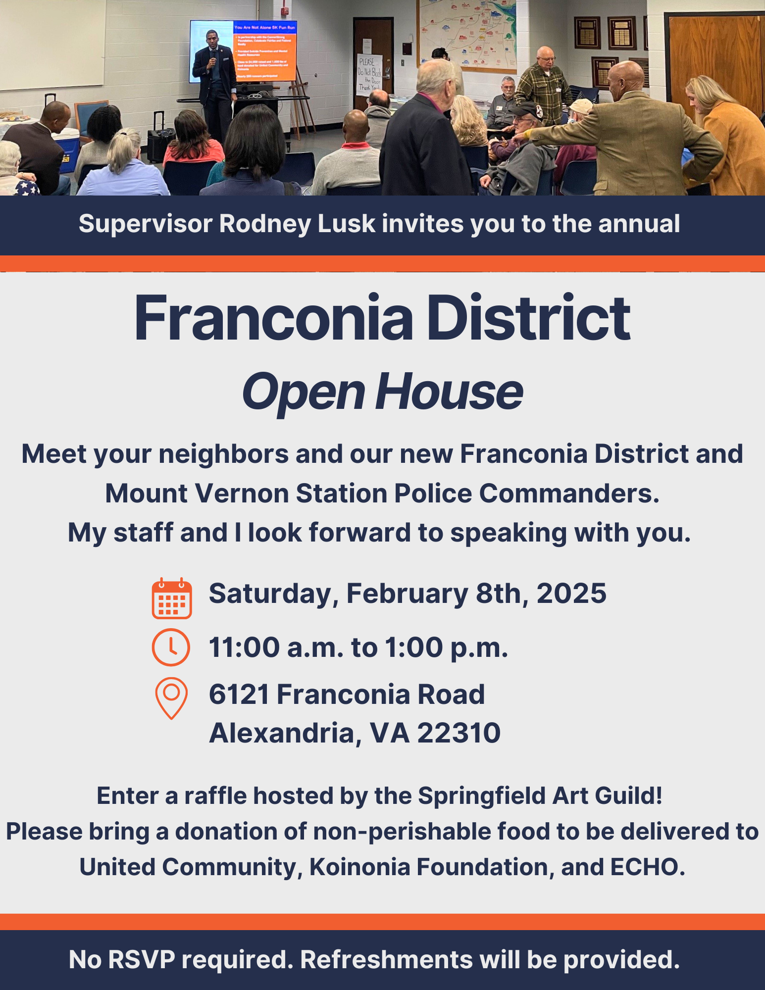 Open house flyer