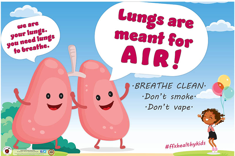 Lungs are meant for air
