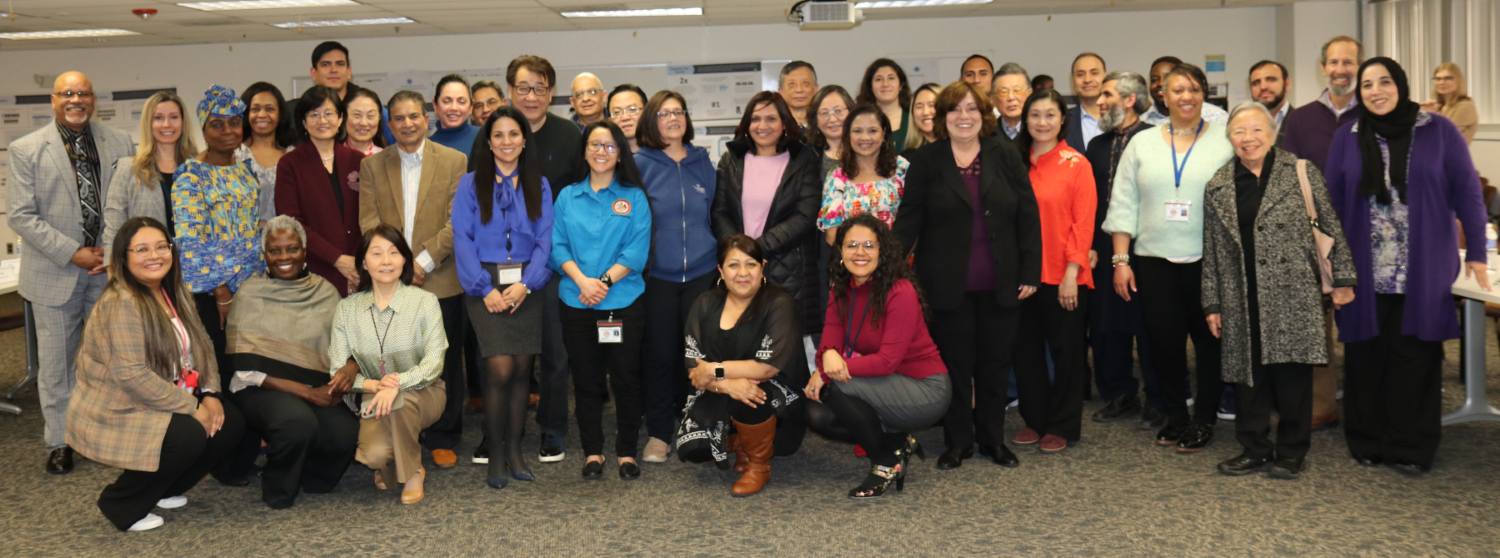 group photo of the members of the multicultural advisory council