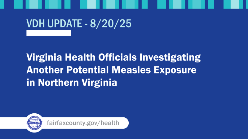 Virginia Health Officials Investigating Potential Measles Exposure