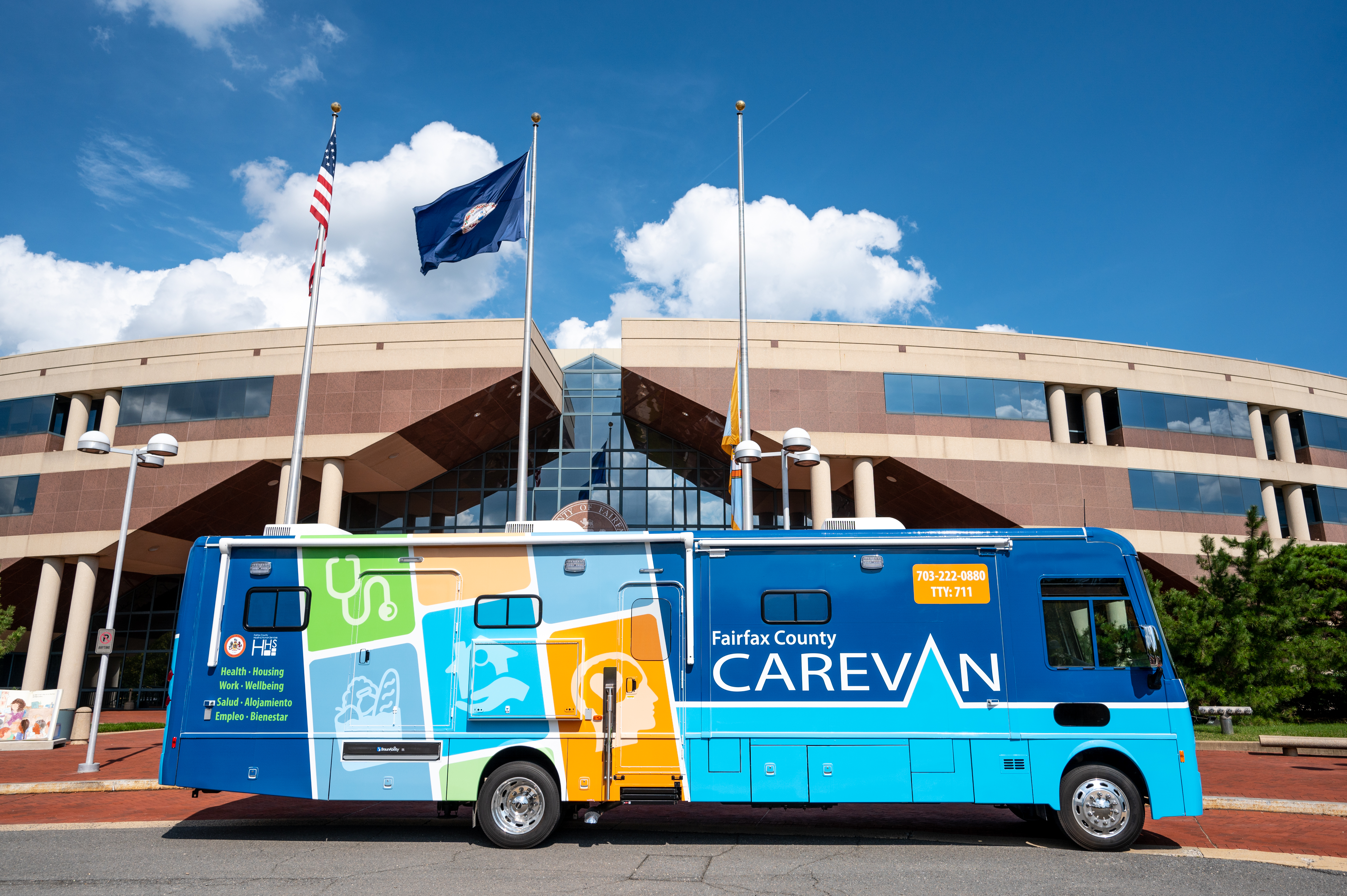 Fairfax County CareVan exterior