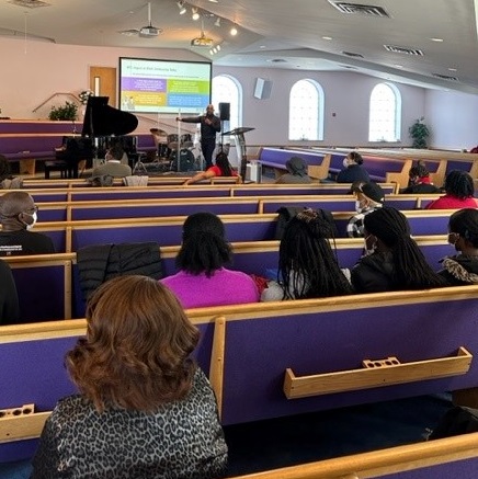 HIV/AIDS Discussion at Oakland Baptist Church