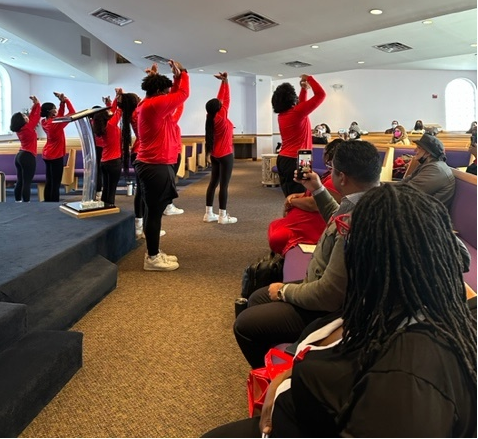 Dancers at HIV Awareness Event