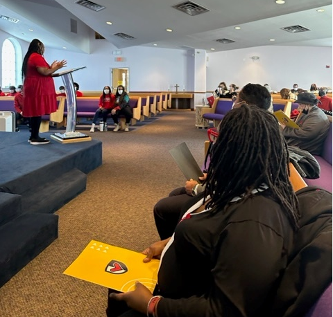 HIV Speaker at Oakland Baptist Church