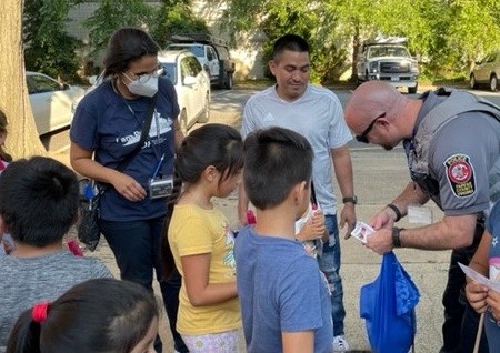 Clumore national night out event