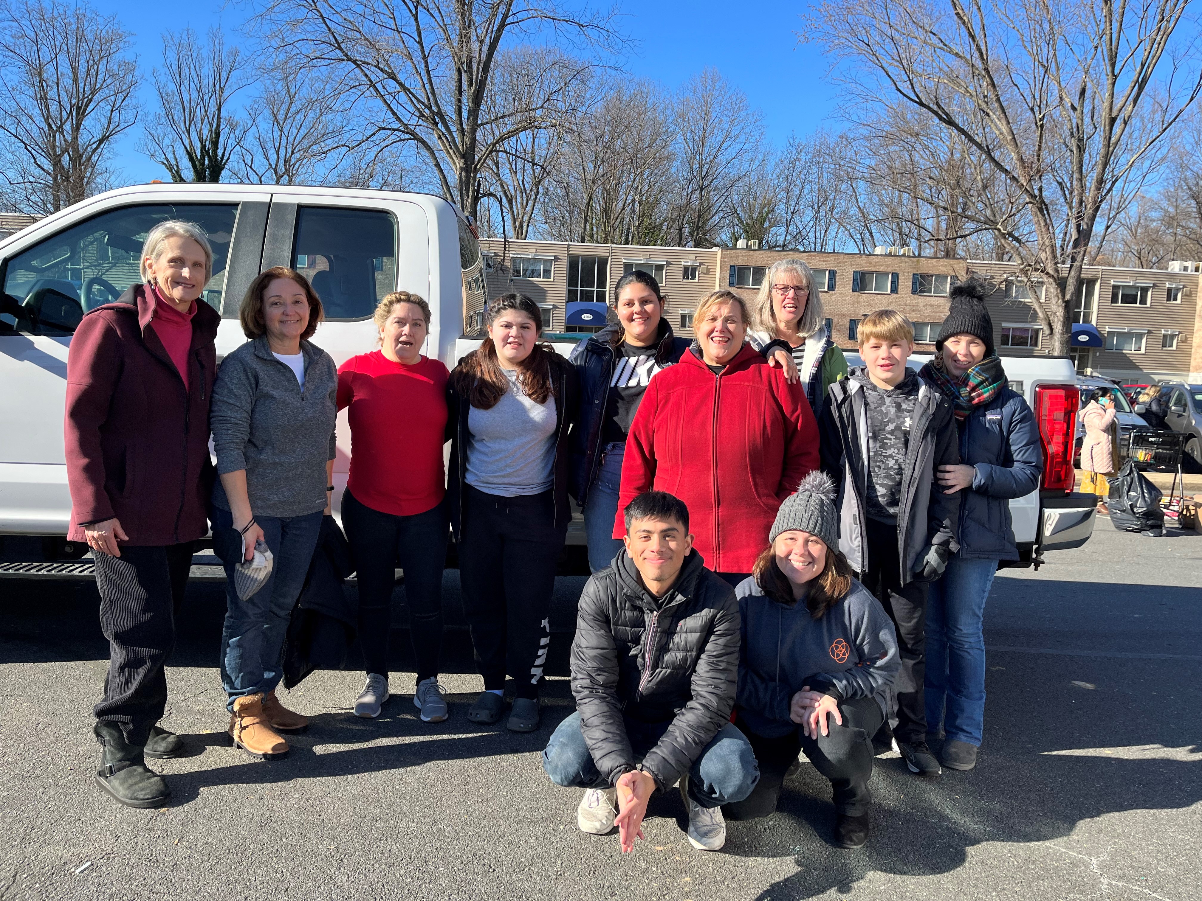 Volunteers with Fairfax Church