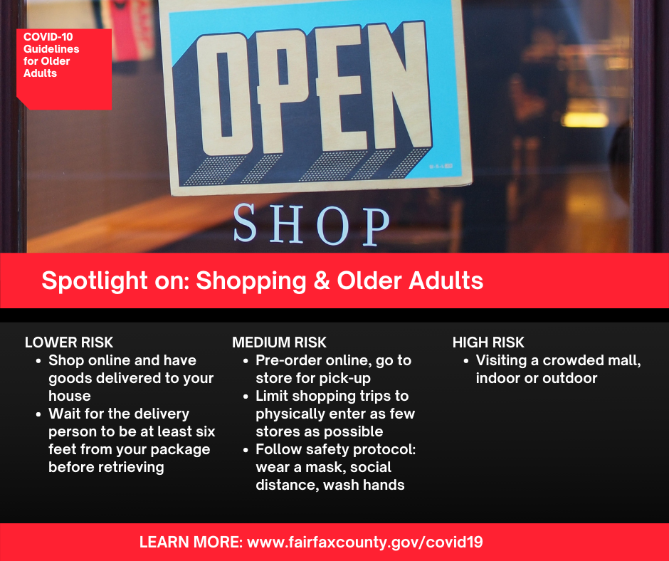 Older adults and shopping