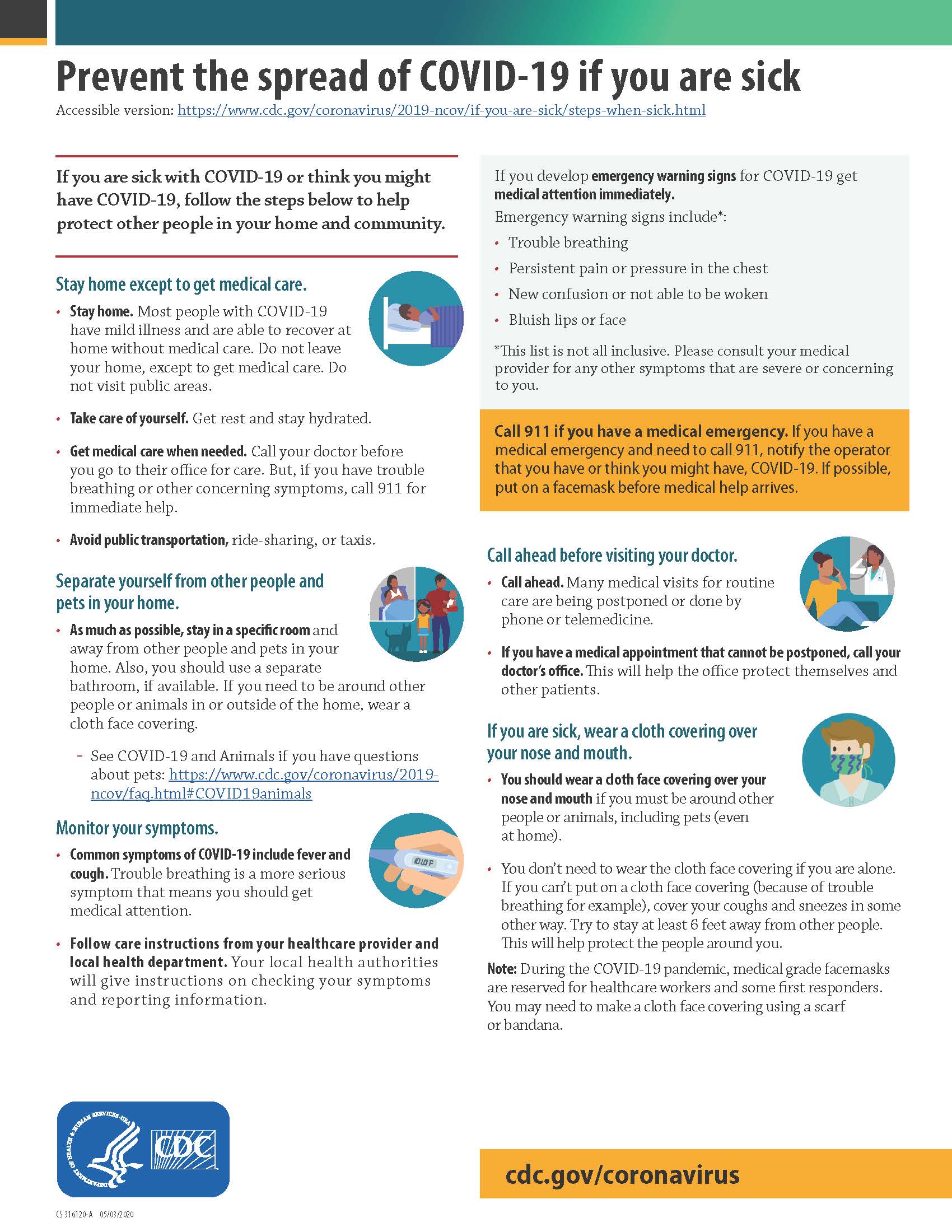 What to do if you're sick with COVID-19