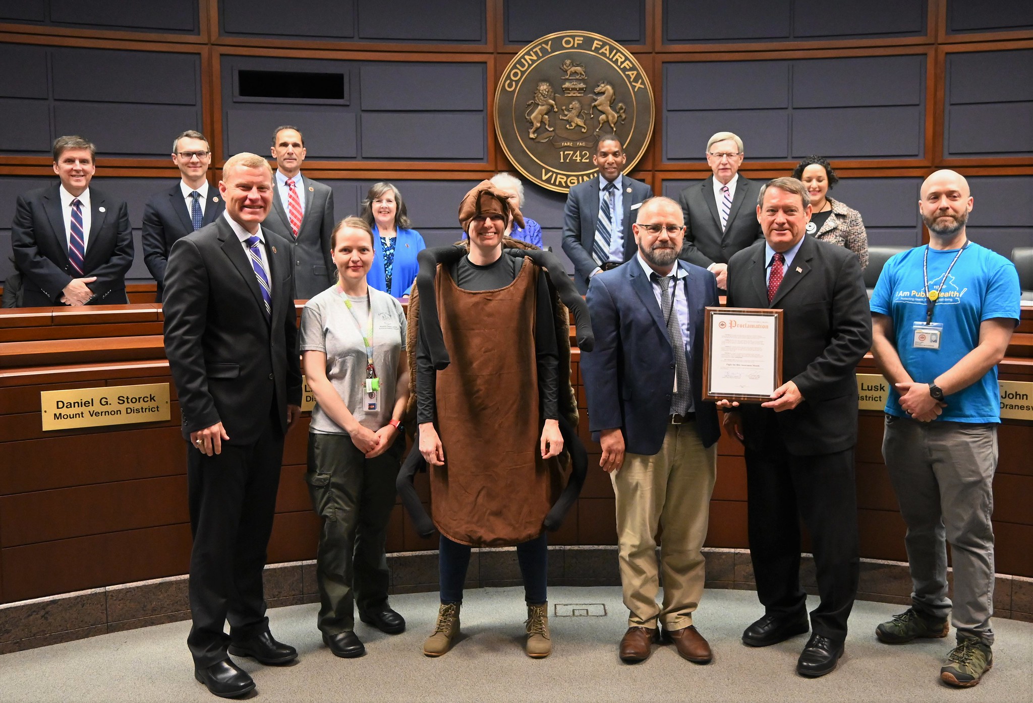 The Board of Supervisors designated the month of May 2023 as Fight the Bite Awareness Month.