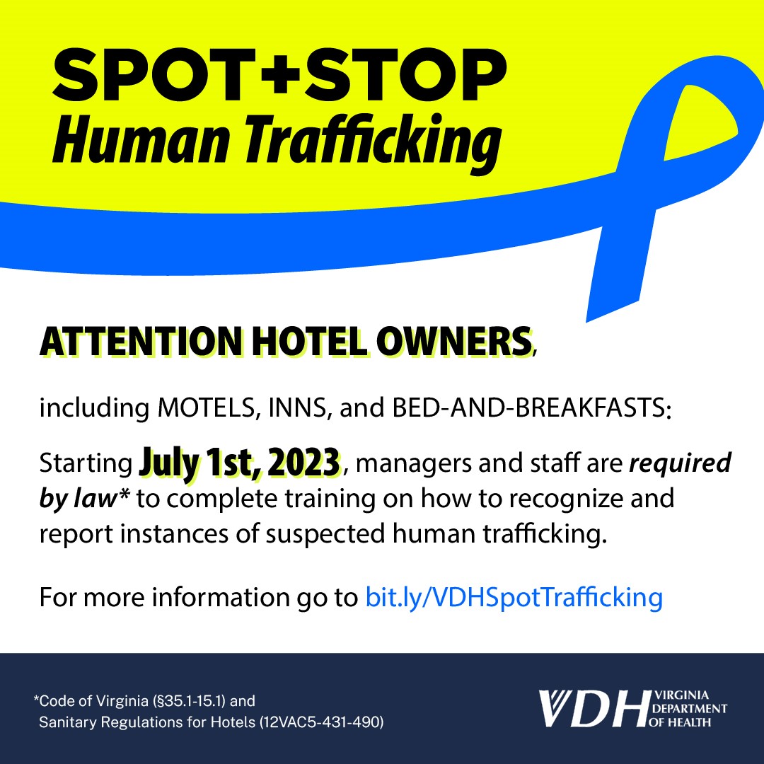 Spot + Stop Human Trafficking graphic