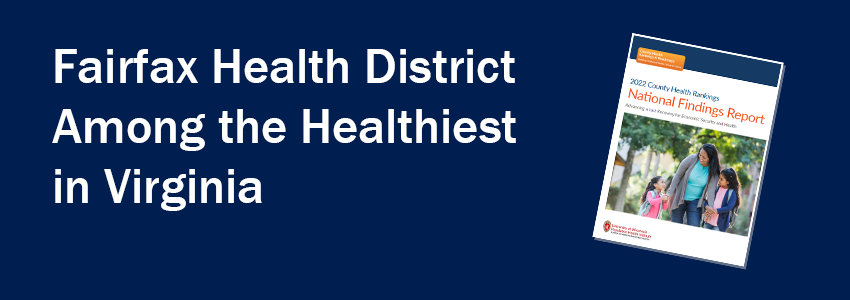 Fairfax Health District Among the Healthiest in Virginia