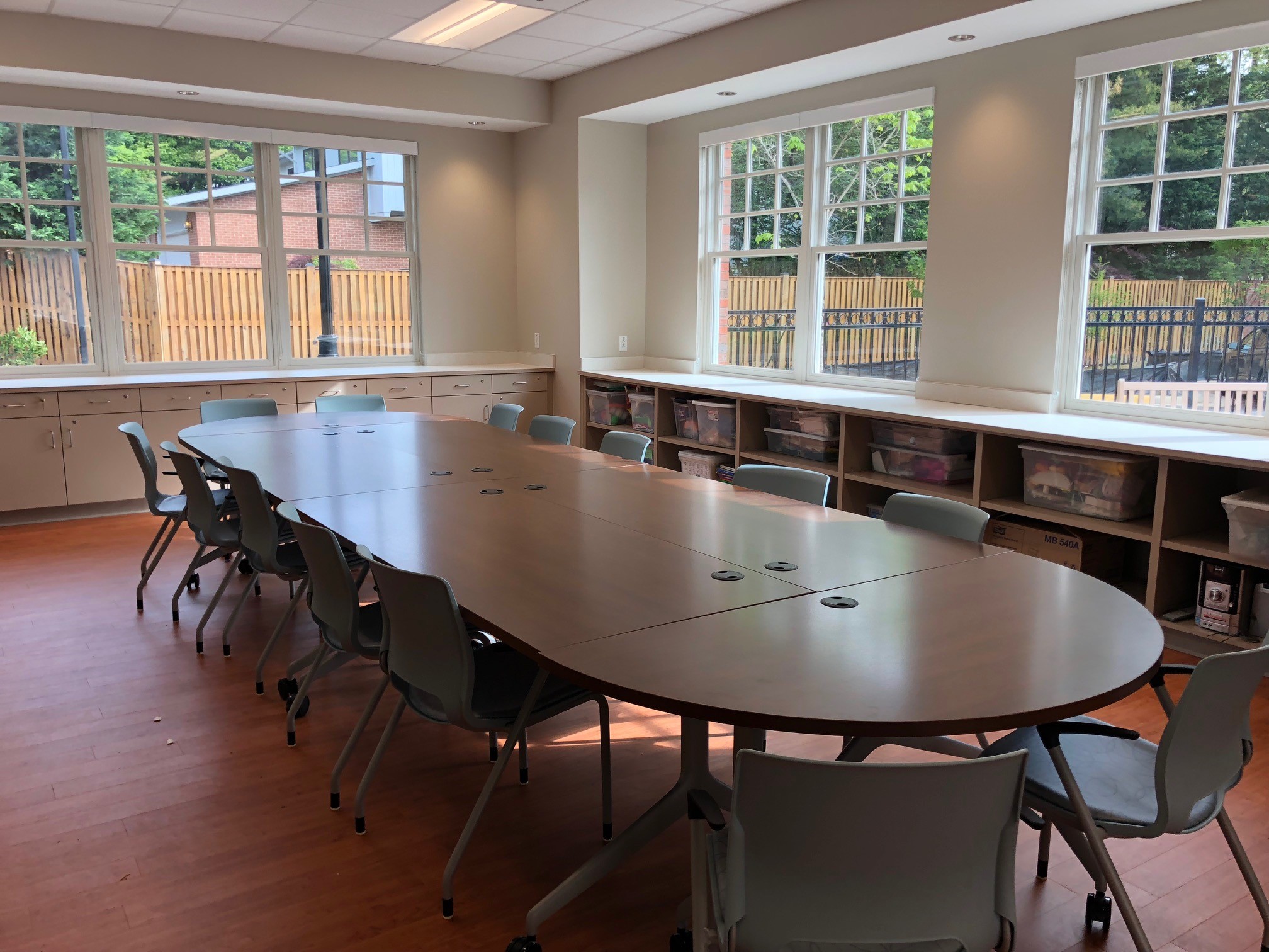 Art room at Lewinsville Adult Day Health Care