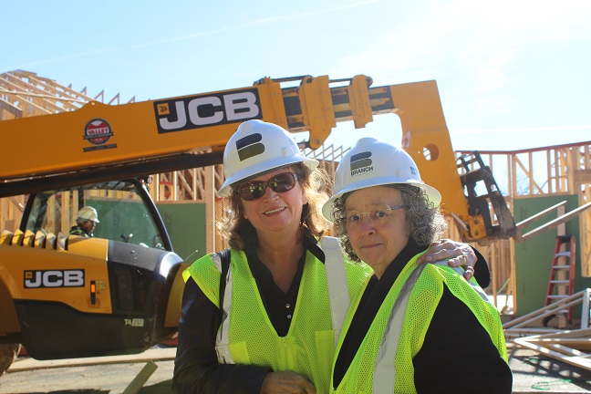 Jennifer Robinson, Adult Day Health Care program manager, and Jane Lewis, center nurse coordinator for Lewinsville