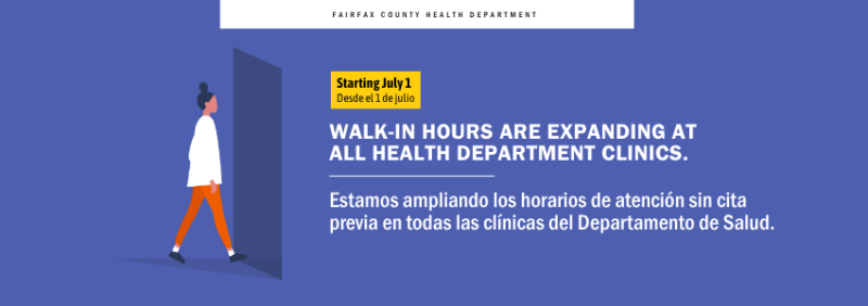 Health Department Expands Walk-in Hours for Services, Including Immunizations and STI Testing 