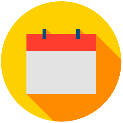Calendar icon with 14