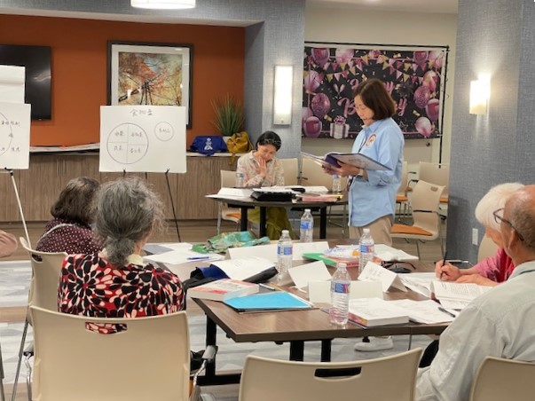 Binbin Yang leading CDSMP workshop