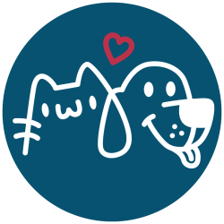 Dog and cat outline icon