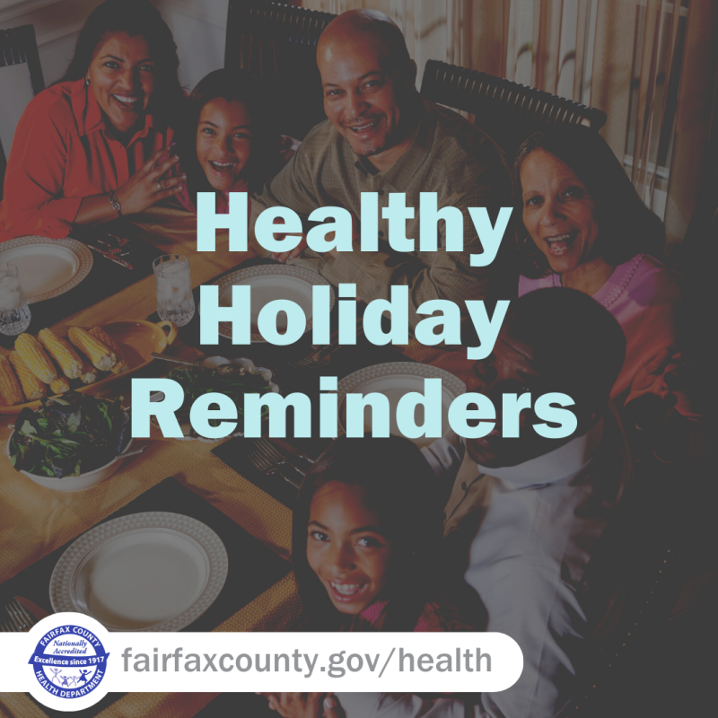 Healthy Holiday Reminders