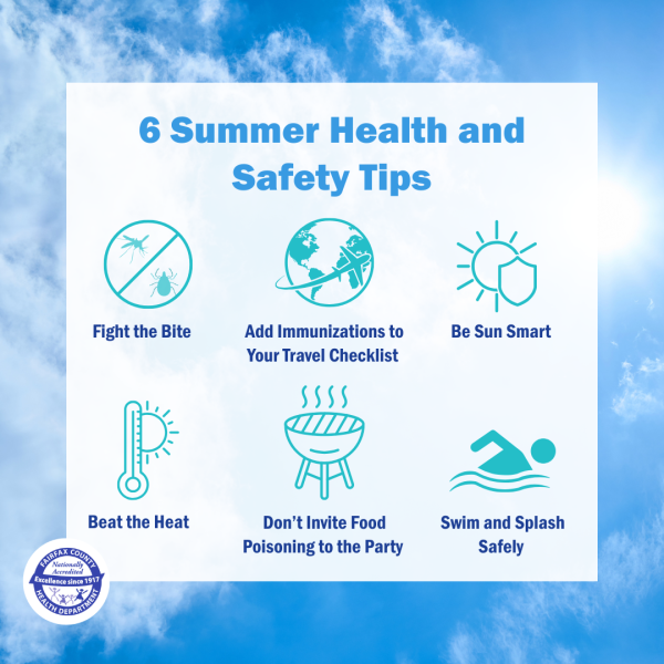 6 Summer Health and Safety Tips