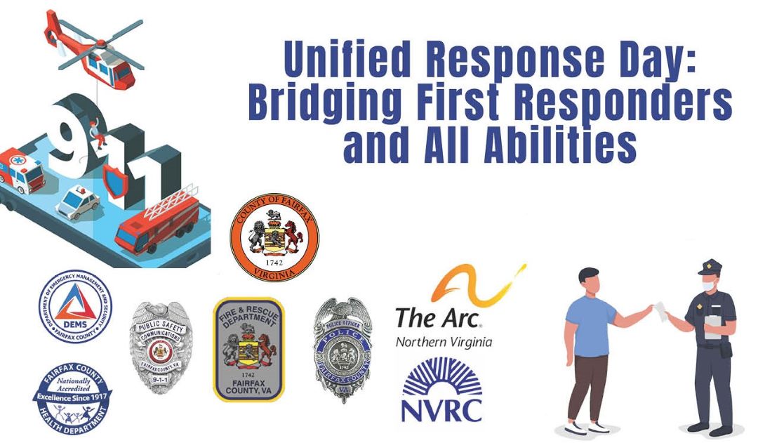 promo image for Unified Response Day featuring agency logos and artwork of emergency vehicles