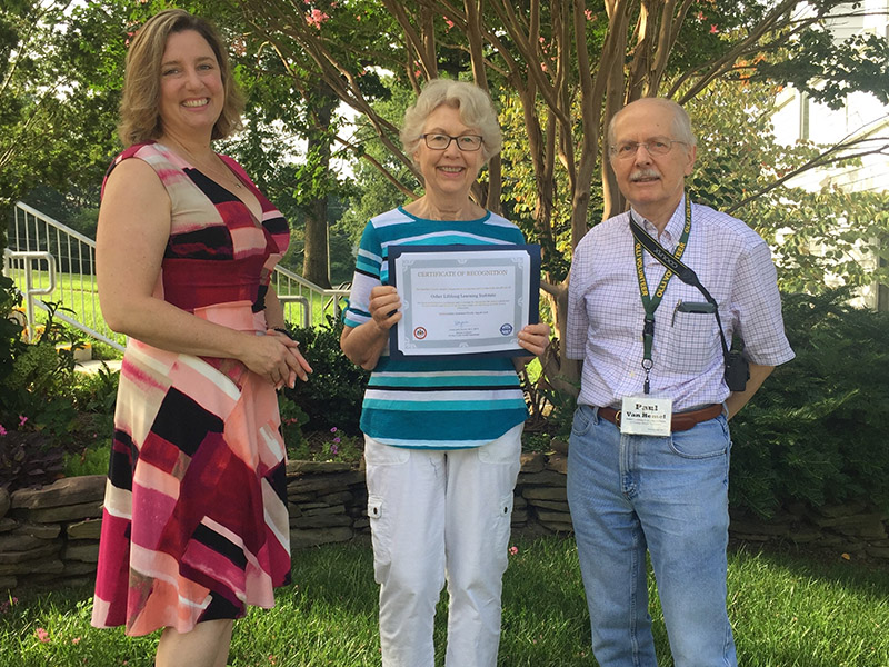 Three staff from Osher Lifelong Learning Institute