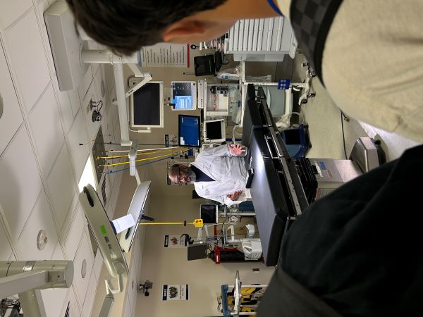 doctor in an operating room