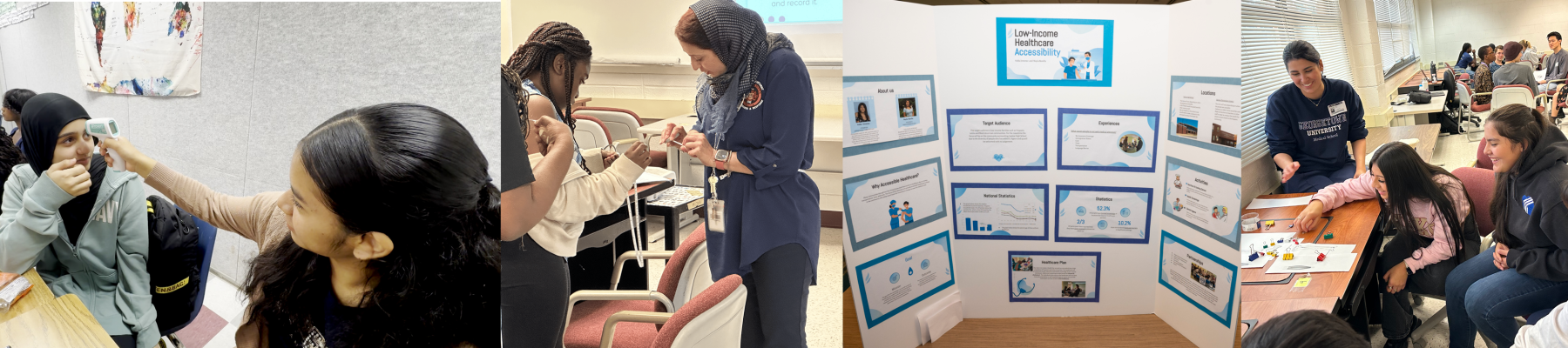 collage of Youth Ambassador program activities