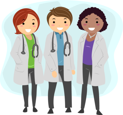 Three nurses