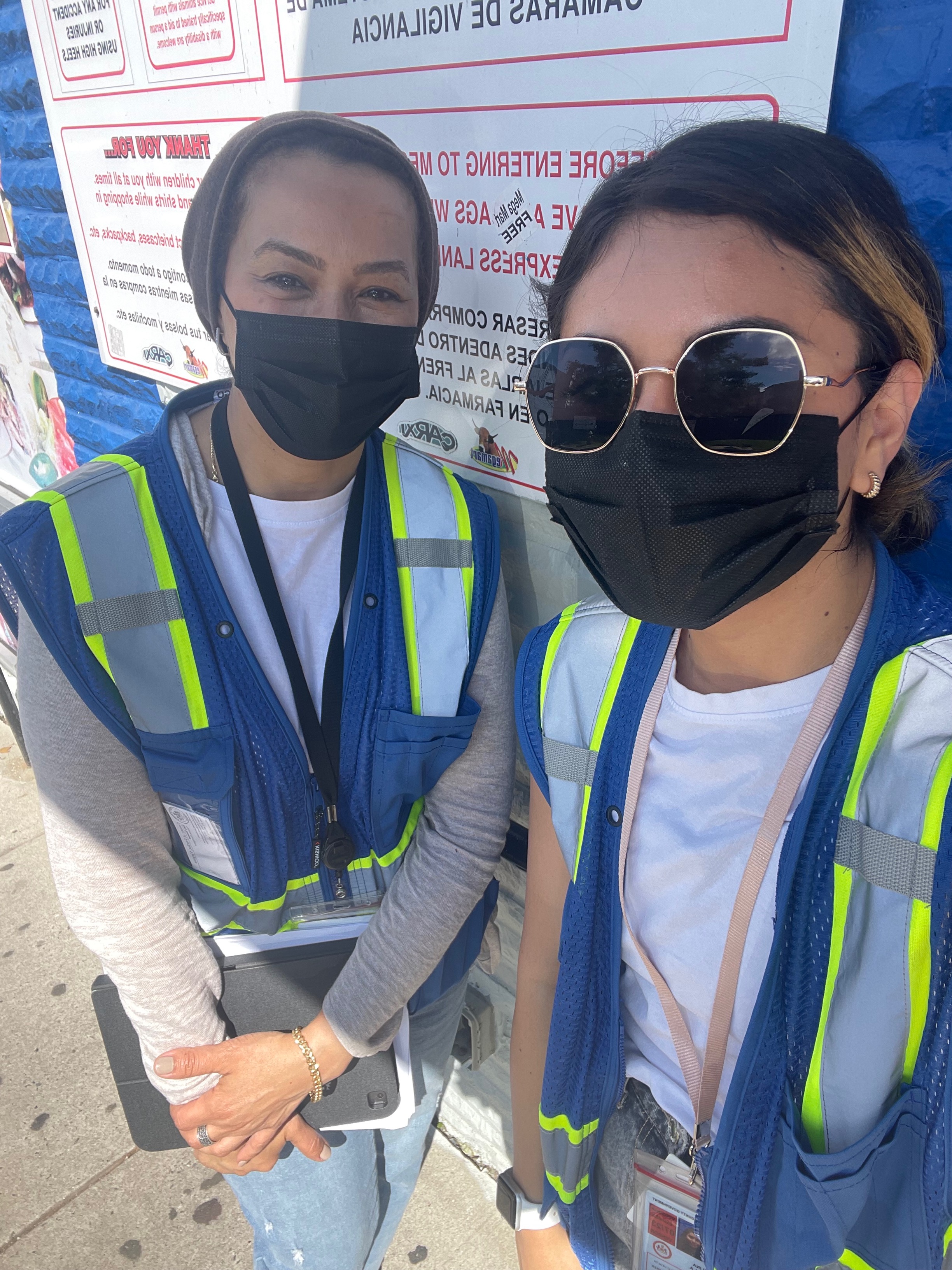 Community health workers at Megamart