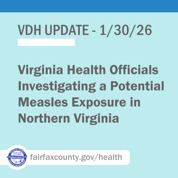 Virginia Health Officials Investigating a Potential Measles Exposure in Northern Virginia