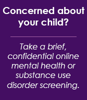 Graphic linking to brief, confidential online screenings