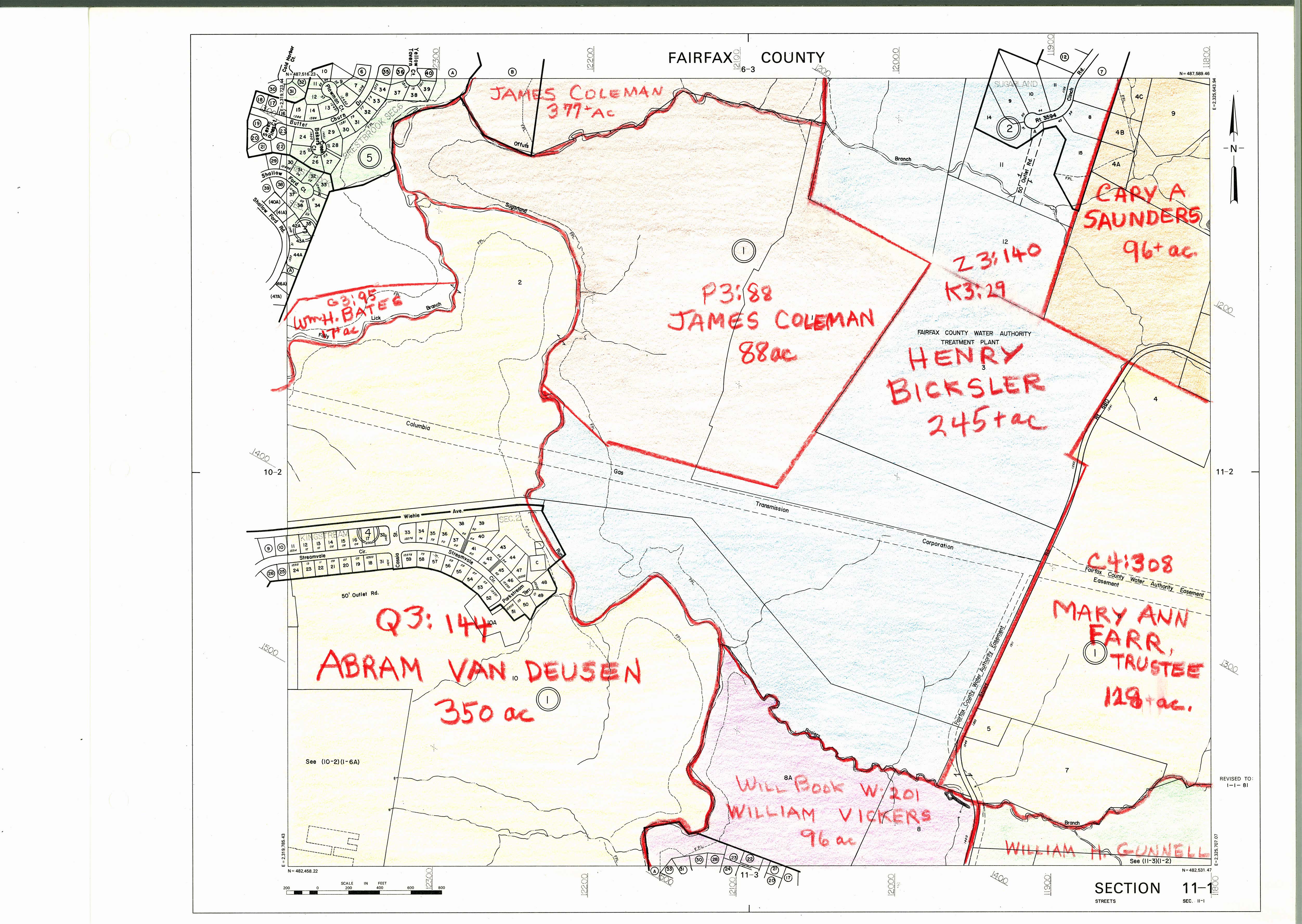 1860 Fairfax County Maps | History Commission