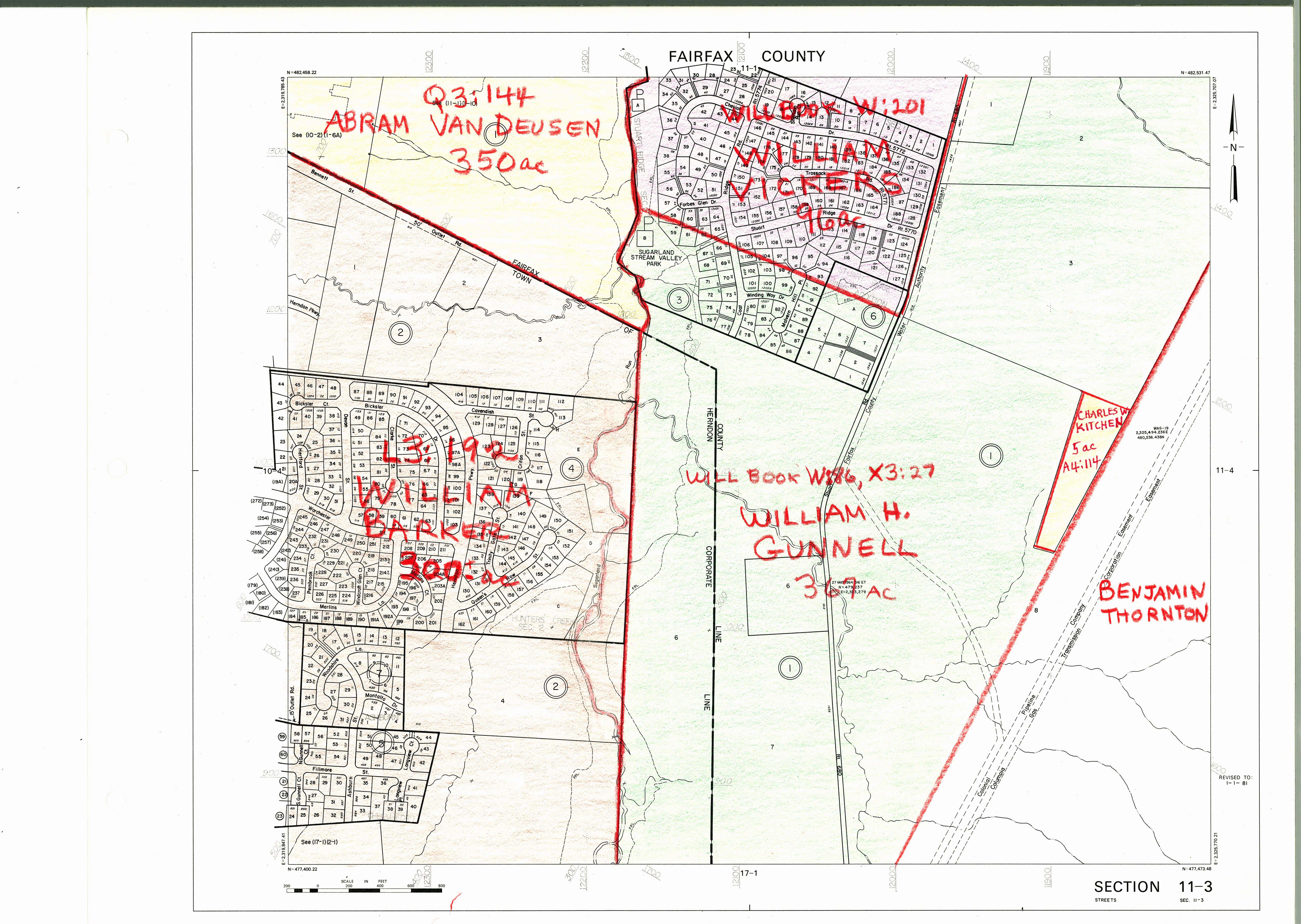 1860 Fairfax County Maps | History Commission