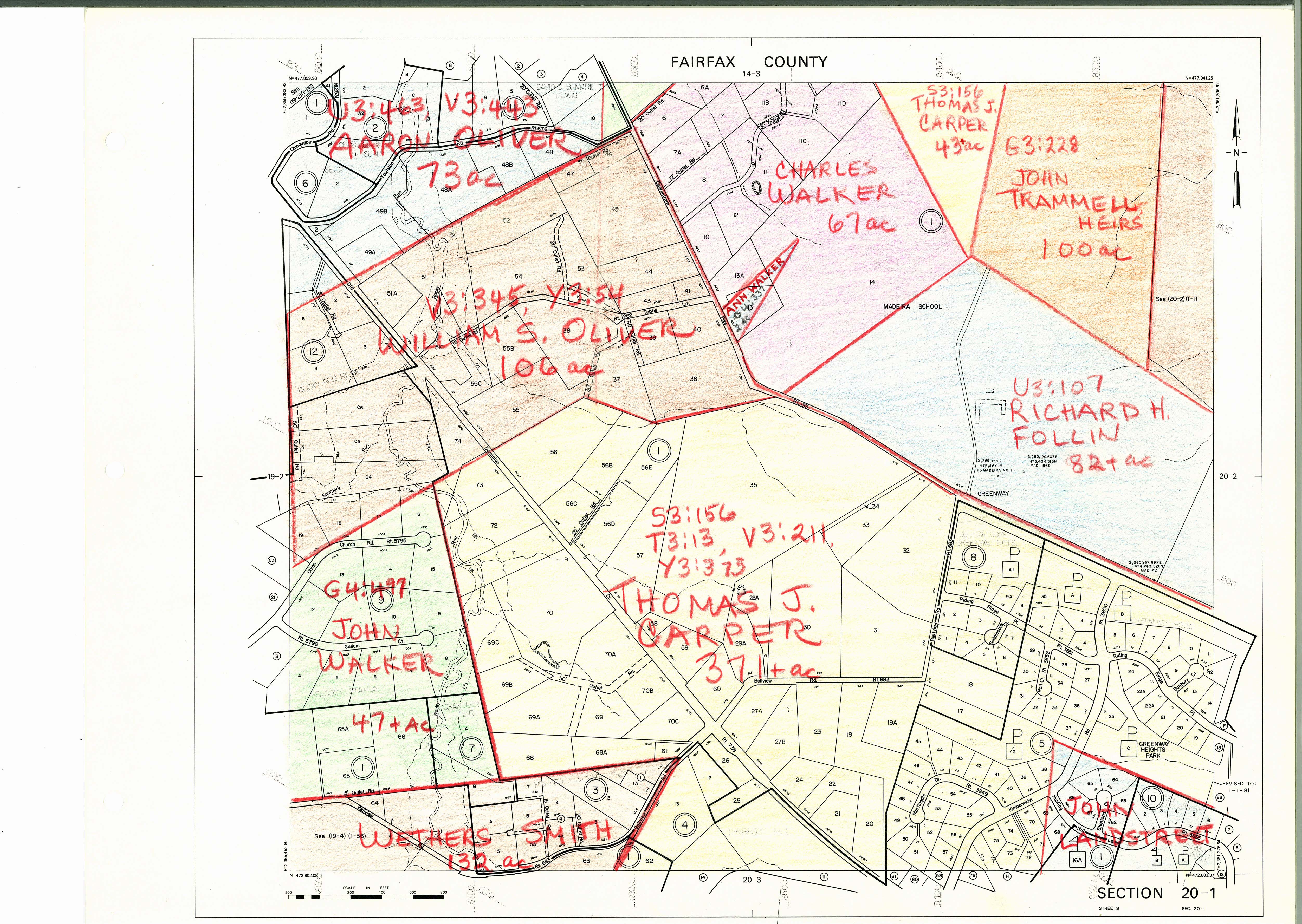 1860 Fairfax County Maps | History Commission