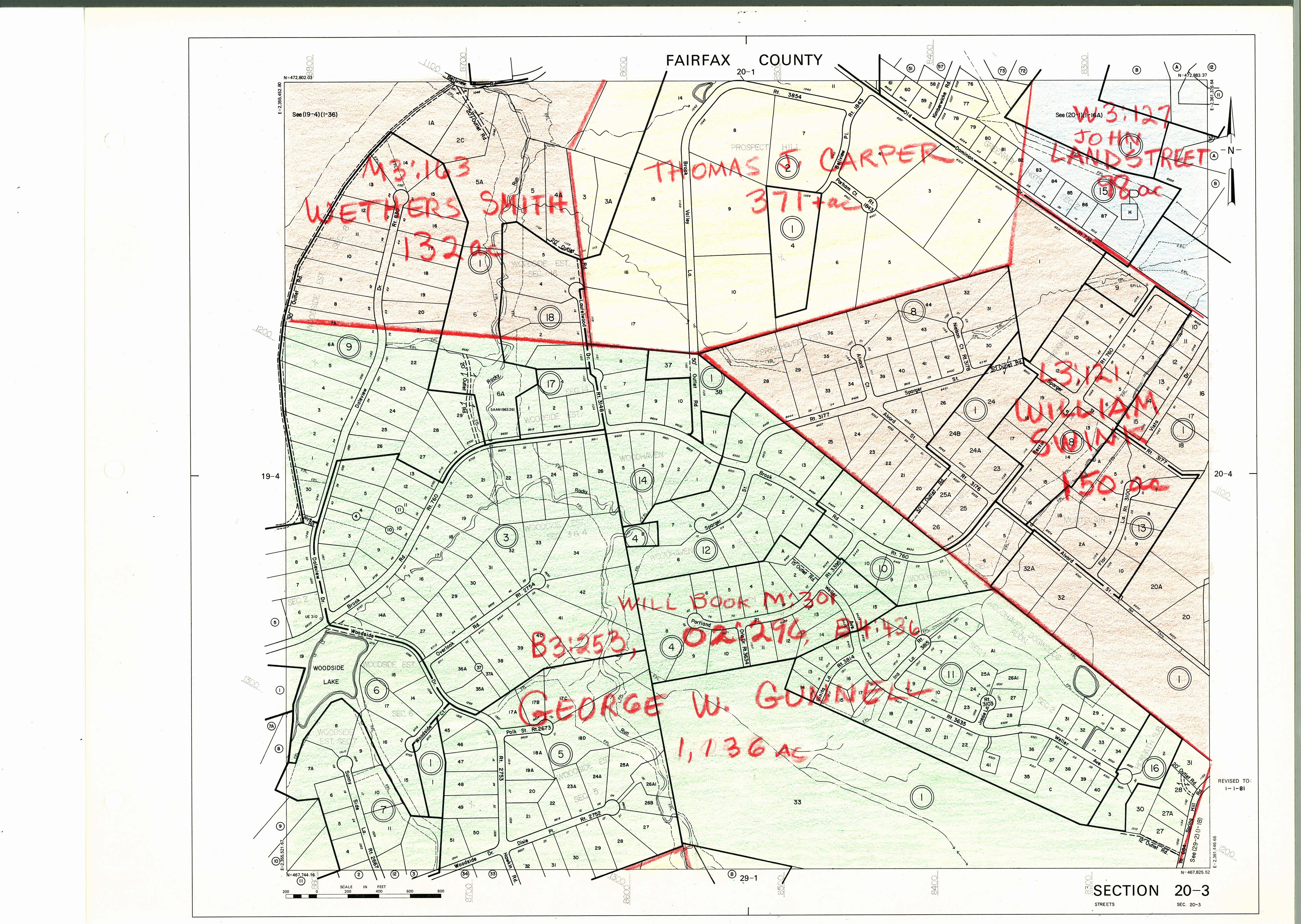 1860 Fairfax County Maps | History Commission