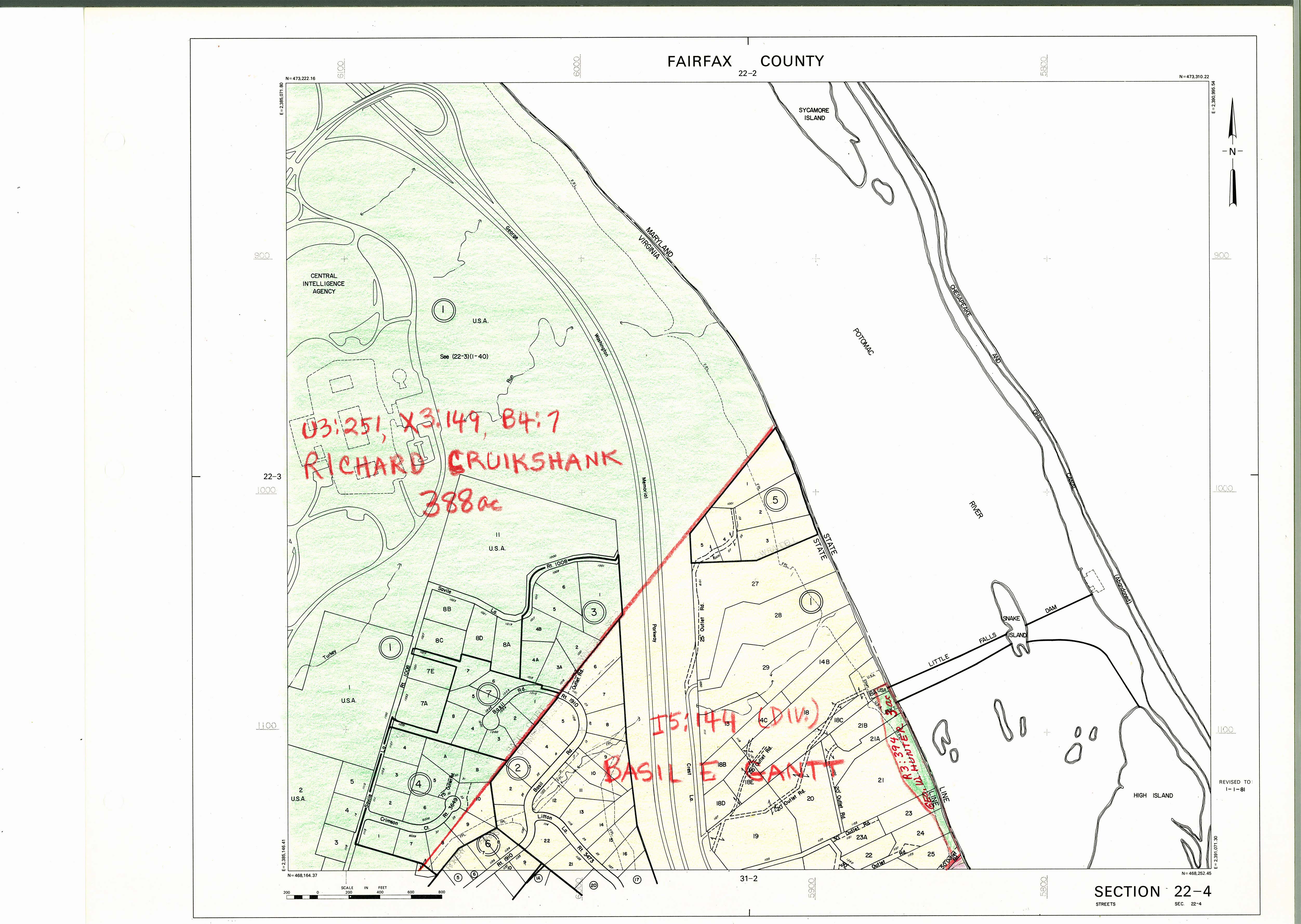 1860 Fairfax County Maps History Commission