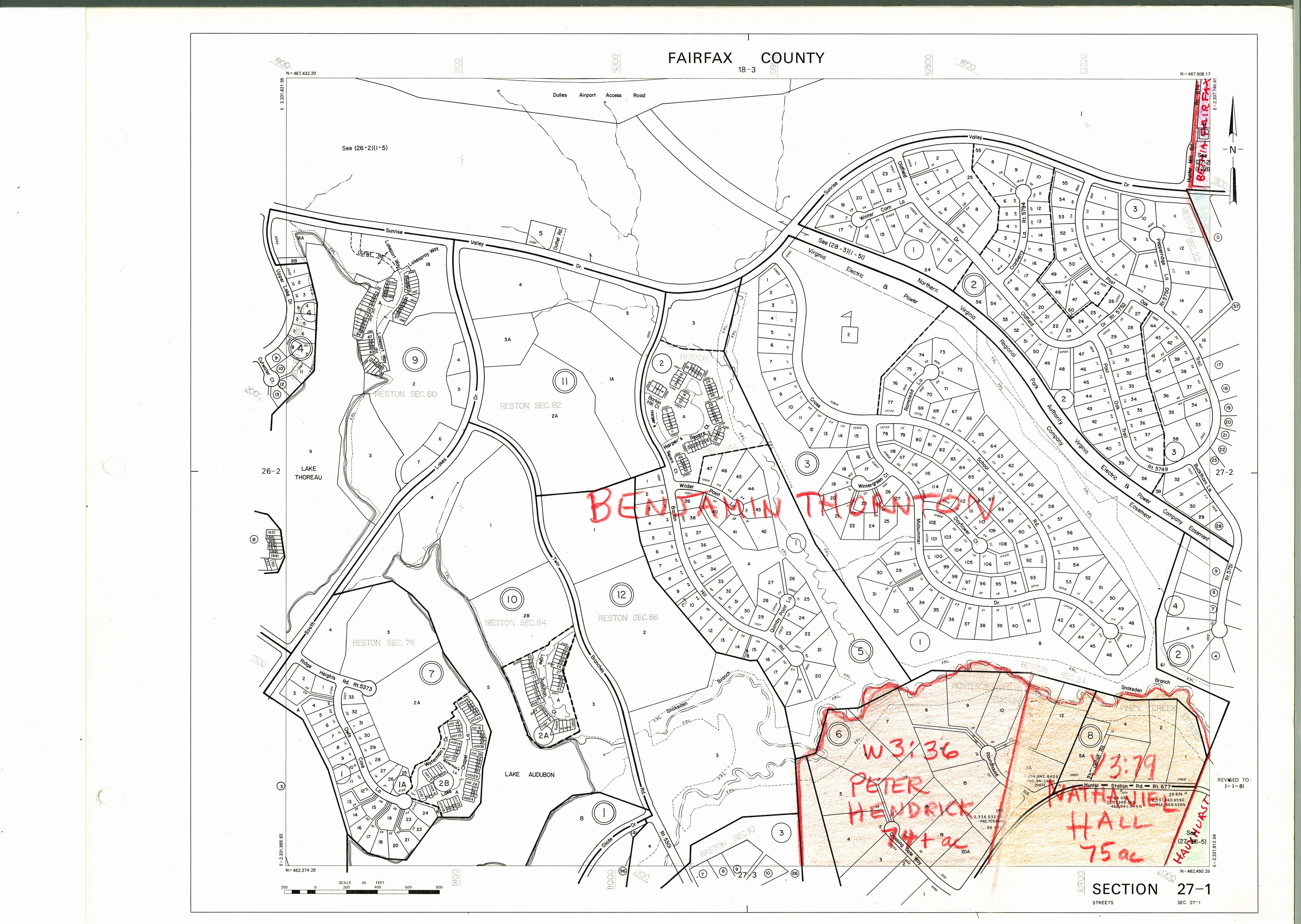 1860 Fairfax County Maps | History Commission
