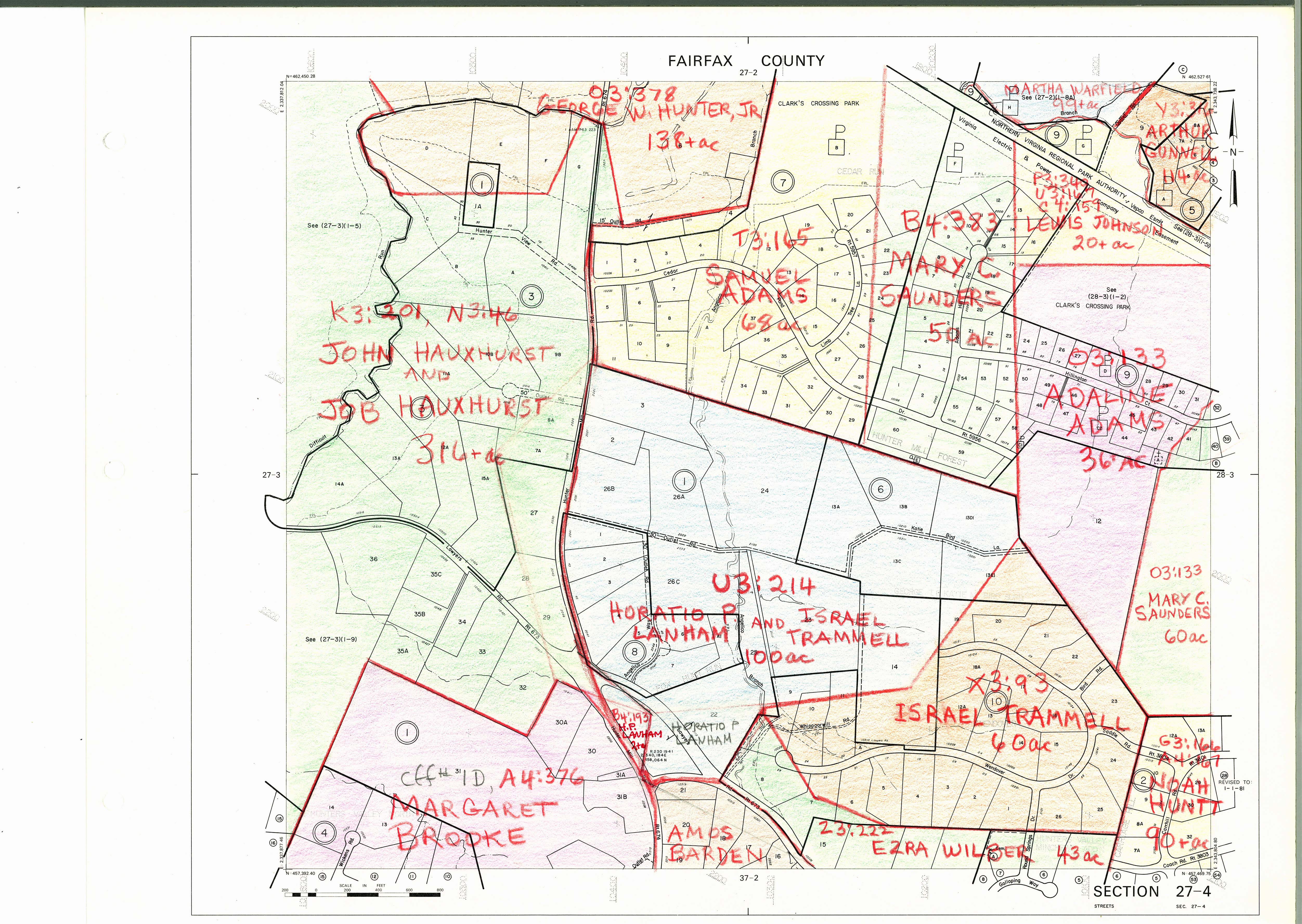 1860 Fairfax County Maps | History Commission