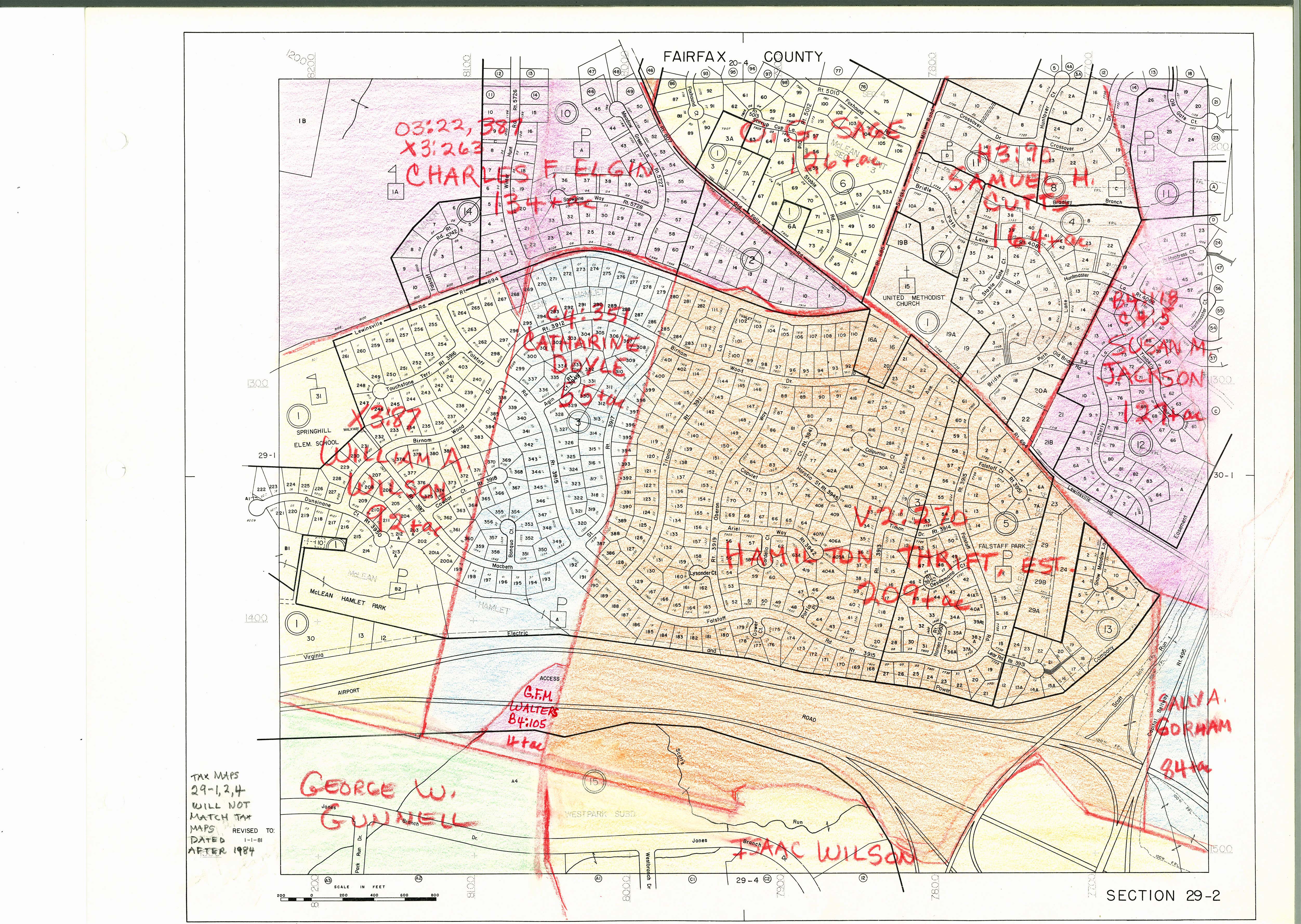 1860 Fairfax County Maps | History Commission